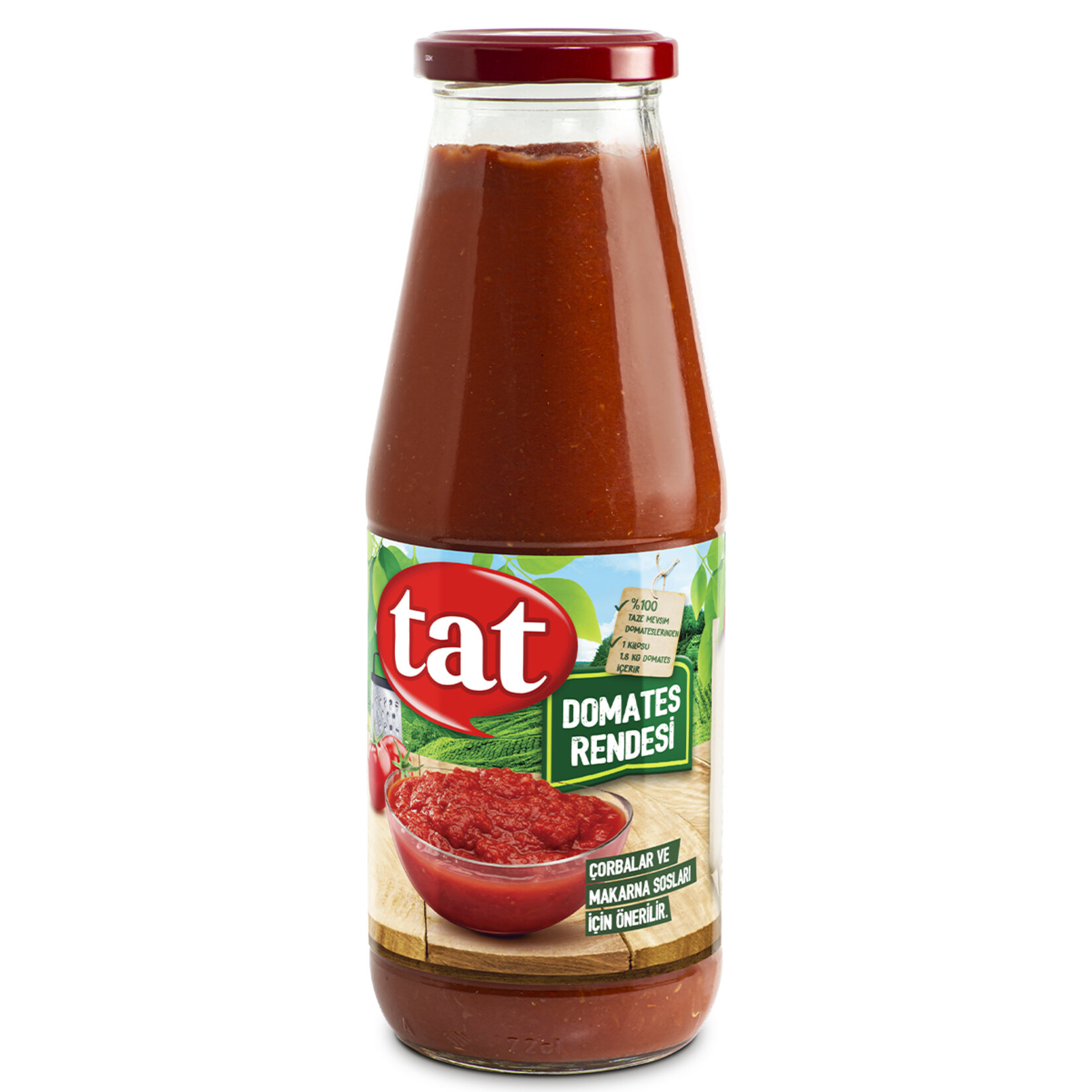 Tat domates rendesi.