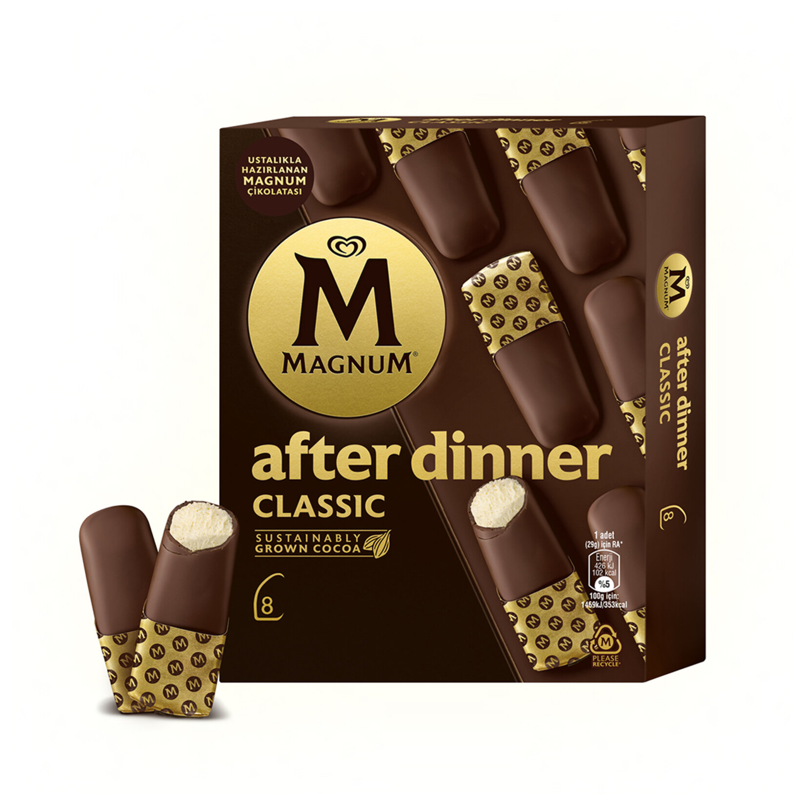 Magnum After Dinner Dondurmasi. AÇIKLAMA: