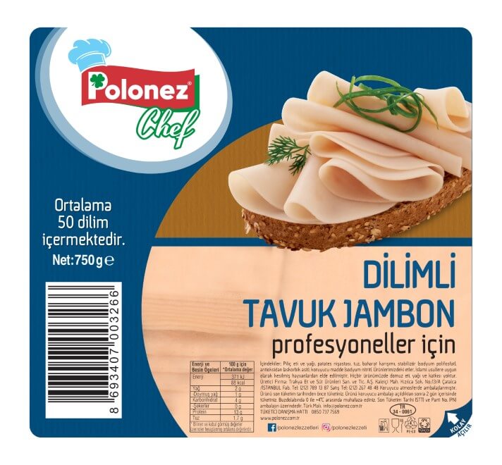 Polonez Jambon, Polonez Kavurma, Polonez Füme etler