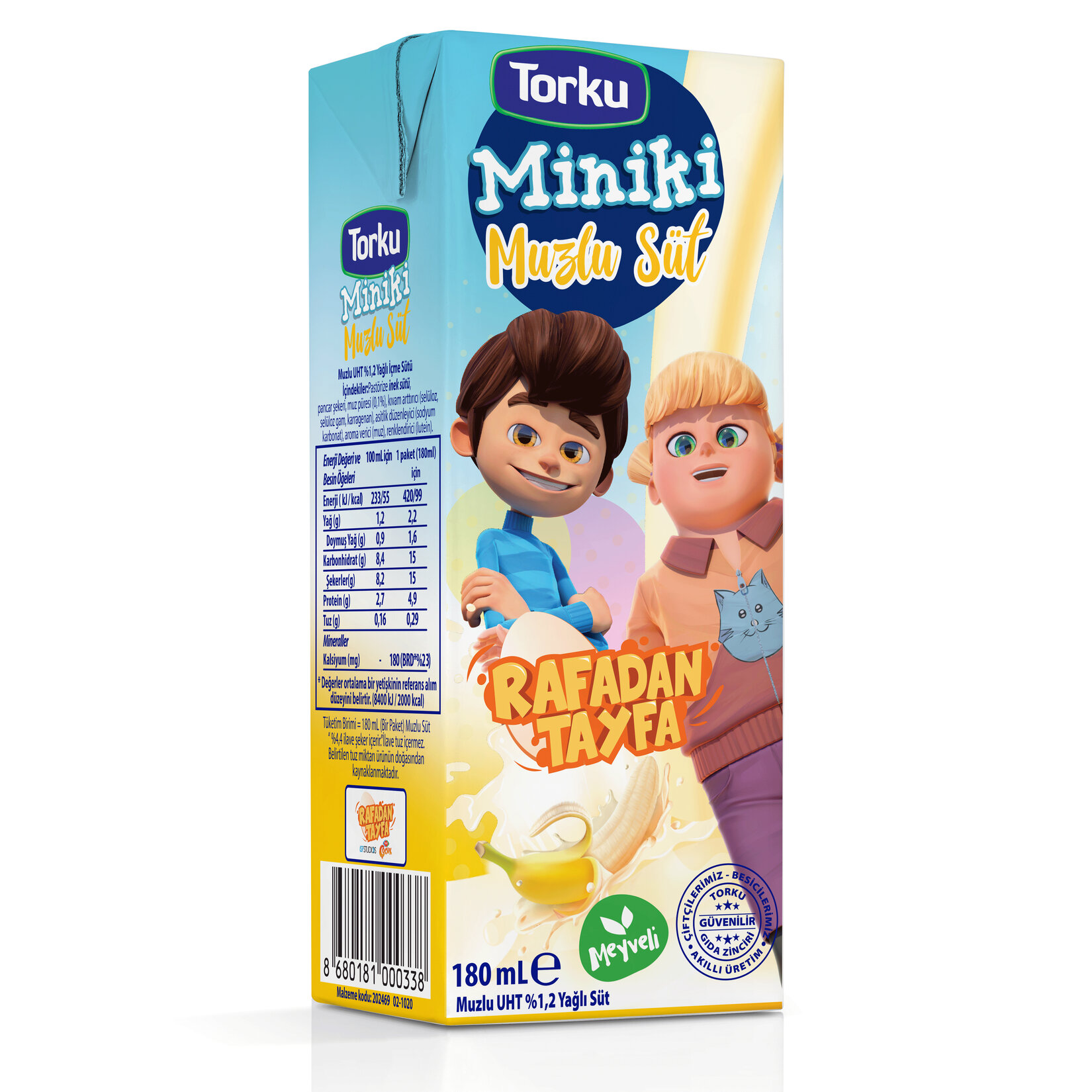 MİLKNO Muzlu Süt