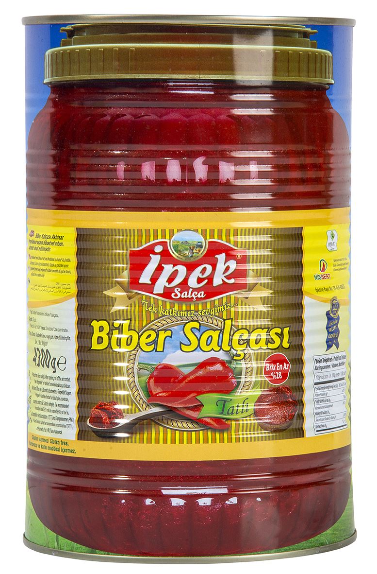 İPEK DOMATES ve BİBER SALÇALARI