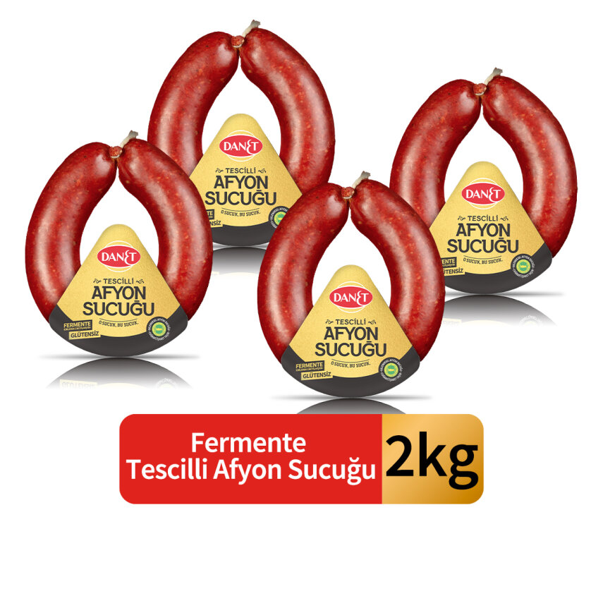 DANET Tescilli Afyon sucuğu kangal fermente