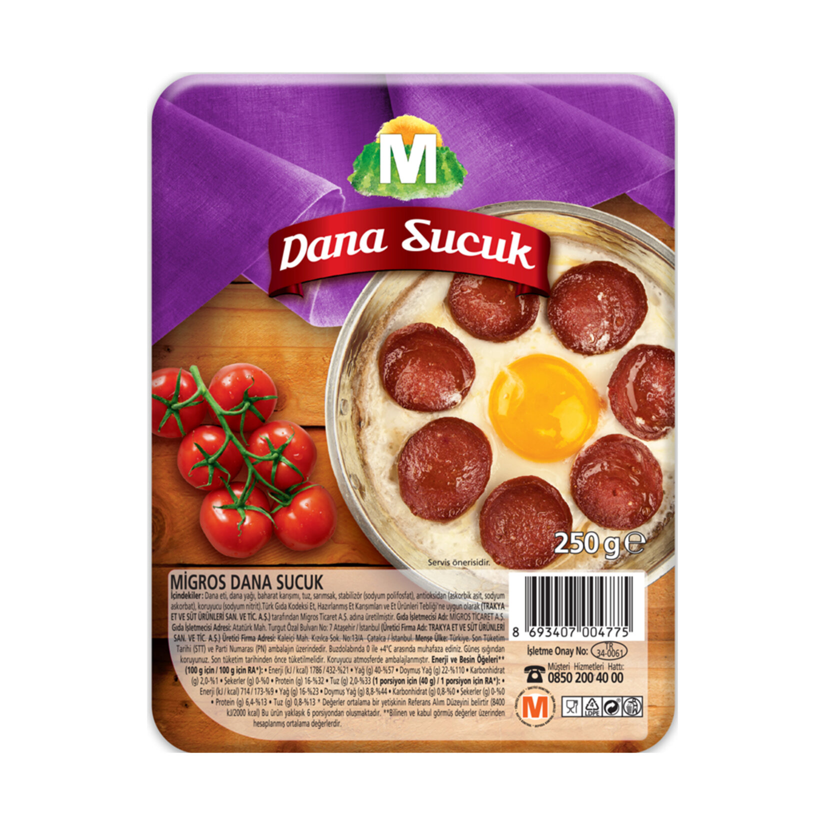 Dana Rvlik sucuk Fermente
