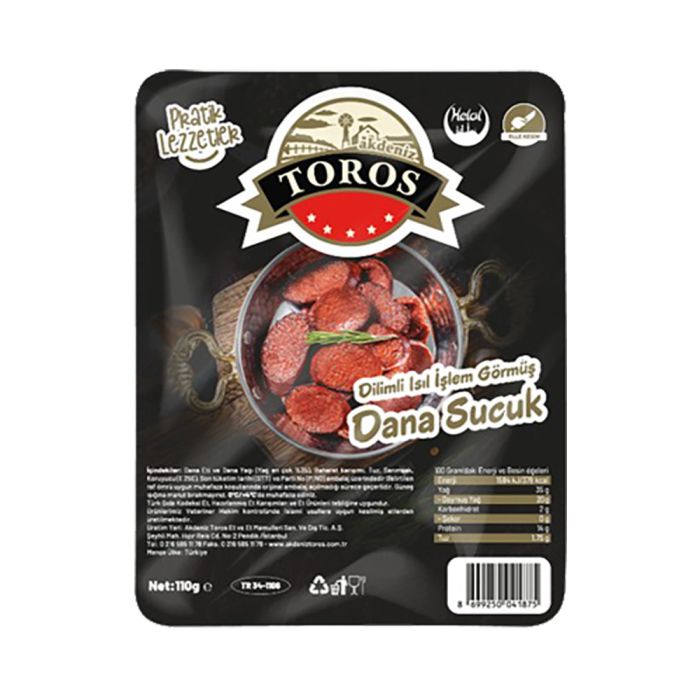 Akdeniz Toros Isıl görmüş dana sucuk